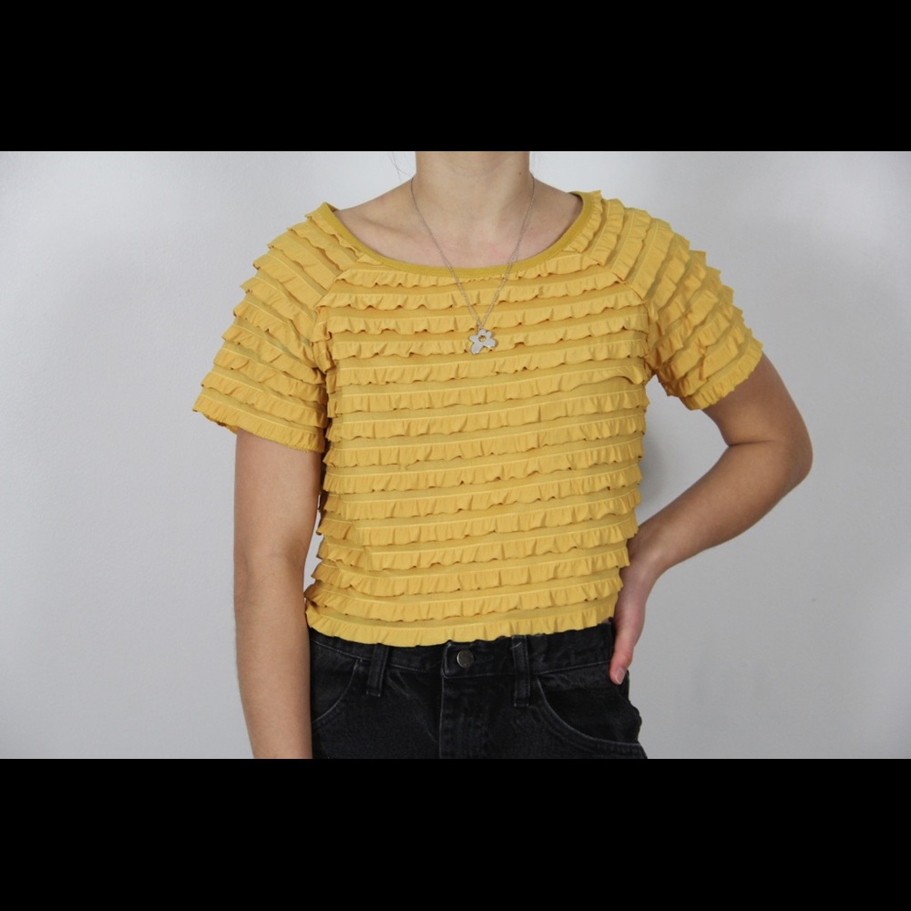 Yellow piñata shirt